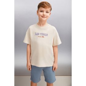 Grimelange Inıgo Bej Erkek T-shirt