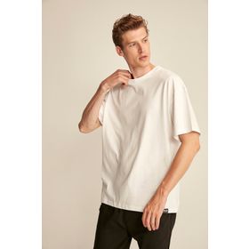 Grimelange Jett Beyaz Erkek T-shirt
