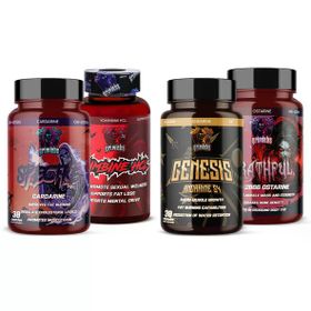 Grimlabs Spectre Cardarine & Wrathful Mk2866 & Genesis Andarine S4 & Yohimbine Hcl Fat Incinerator Kit