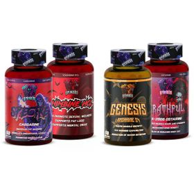Grimlabs Spectre Cardarine & Wrathful Mk2866 & Genesis Andarine S4 & Yohimbine Hcl Fat Incinerator Kit