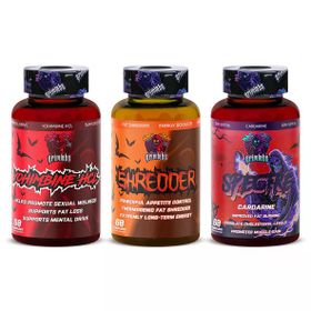 Grimlabs Yohimbine Hcl + Shredder Fat Burner + Cardarine Ultra Shred Trio Set