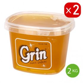 Grin 2 kg Ayçiçek Yağlı Arap Sabunu (2 adet)