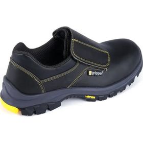 Gripper GPR-34 S2 Siyah Deri Kompozit Vibram Taban İş Güvenlik Ayakkabısı