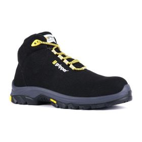 Gripper GPR-54 S3 Microfiber Kompozit Vibram Siyah Erkek Ayakkabı