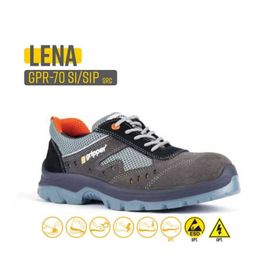 Gripper Lena GPR-71 S1 Siyah Spor İş Ayakkabısı