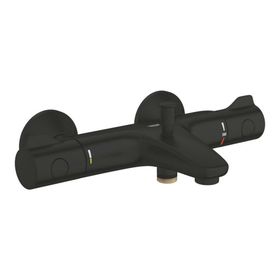 Grohe 1022032430 Grohtherm 800 Termostatik Mat Siyah Banyo Bataryası