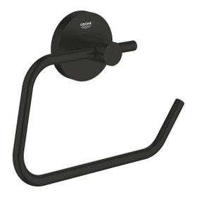 Grohe 1024722430 Essentials Mat Siyah Tuvalet Kağıtlığı