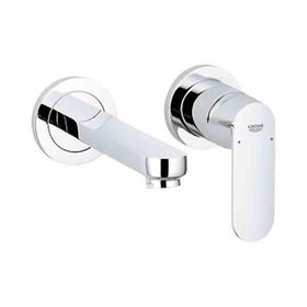 Grohe 19381000 Eurocosmo Krom İki Delikli Duvardan Lavabo Bataryası
