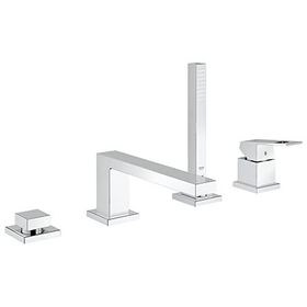 Grohe 19897001 Euro Cube Dört Delikli Sıva Üstü Ankastre Küvet Bataryası