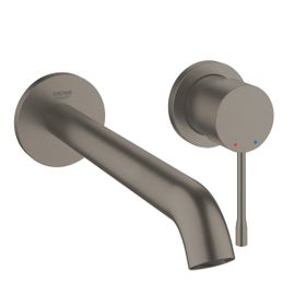 Grohe 19967AL1 Essence İki Delikli L Boyut Antrasit Lavabo Bataryası