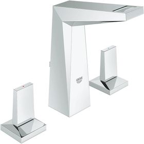Grohe 20342000 Allure Brilliant Krom S Boy 3 Delikli Lavabodan Ankastre Lavabo Bataryası