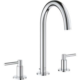 Grohe 20649000 Atrio Üç Delikli 1/2 inç L Lavabo Bataryası