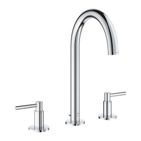 Grohe 20649000 Atrio Üç Delikli 1/2 inç L Lavabo Bataryası