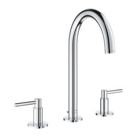 Grohe 20649000 Atrio Üç Delikli 1/2 inç L Lavabo Bataryası