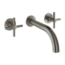 Grohe 20661AL0 Atrio 3 Delikli Duvardan M Boyut Lavabo Bataryası