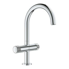 Grohe 21138000 Atrio Private Collection Tek Delikli 1/2 inç L Boyut Lavabo Bataryası