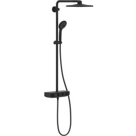 Grohe 22120KF0 Euphoria Smartcontrol System 310 Duo Duvara Monte Phantom Black Termostatik Bataryalı Duş Sistemi