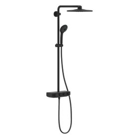 Grohe 22120KF0 Euphoria Smartcontrol System 310 Duo Duvara Monte Phantom Black Termostatik Bataryalı Duş Sistemi