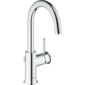 Grohe 23095000 Bau Classic Metal Tek Delikli Lavabo Bataryası