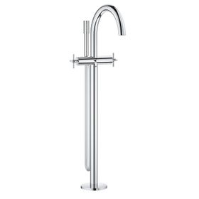Grohe 23846003 Plus Krom Yerden Ayaklı Küvet Bataryası