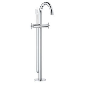 Grohe 23846003 Plus Krom Yerden Ayaklı Küvet Bataryası
