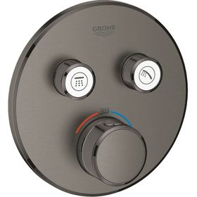 Grohe 24076000 Grohtherm 2 Yollu Krom Termostatik Banyo Duş Bataryası