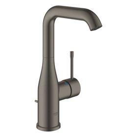 Grohe 24174AL1 Essence Fırçalı Sert Grafit Tek Kumandalı Lavabo Bataryası