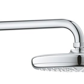 Grohe 26412000 Tepe Duşu New Tempesta Krom Tepe Duşu + Dirseği 21 cm Duş Seti