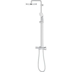 Grohe 26670001 Tempesta System 250 Duvara Monte Termostatik Bataryalı Duş Sistemi