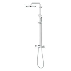 Grohe 26670001 Tempesta System 250 Duvara Monte Termostatik Bataryalı Duş Sistemi