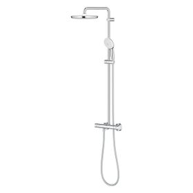 Grohe 26670001 Tempesta System 250 Duvara Monte Termostatik Bataryalı Duş Sistemi