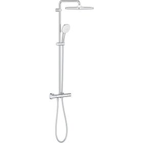 Grohe 26689001 Tempesta System 250 Cube Duvara Monte Termostatik Bataryalı Duş Sistemi