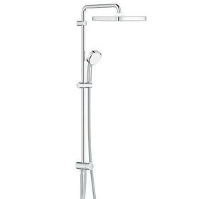 Grohe 26694000 Tempesta System 250 Kare Duvara MonteYön Değiştiricili Duş Sistemi