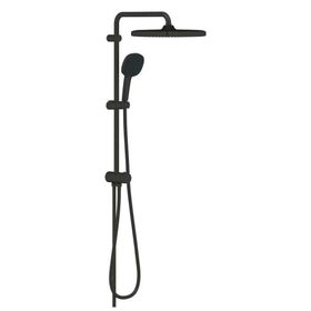 Grohe 269772431 Tempesta System 250 Cube Duvar Bağlantılı Divertörlü Mat Siyah Duş Sistemi