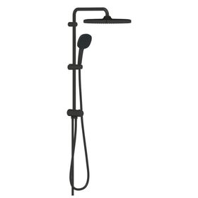 Grohe 269772431 Tempesta System 250 Cube Duvar Bağlantılı Divertörlü Mat Siyah Duş Sistemi