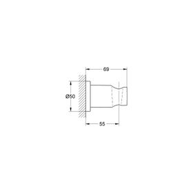 Grohe 27074BE0 Rainshower El Duşu Askısı