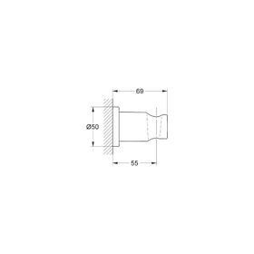 Grohe 27074EN0 Rainshower El Duşu Askısı