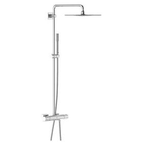 Grohe 27469000 Rainshower F-Series System 254 Duvara Monte Termostatik Bataryalı Duş Sistemi