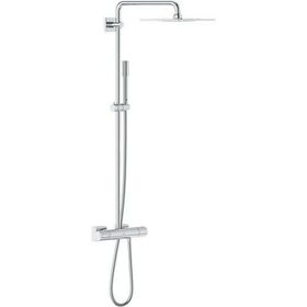 Grohe 27469000 Rainshower F-Series System 254 Duvara Monte Termostatik Bataryalı Duş Sistemi