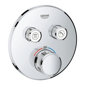 Grohe 29118Al0 Grohtherm Smartcontrol Tek Valfli Akış Kontrollü, Ankastre Termostatik Duş Bataryası