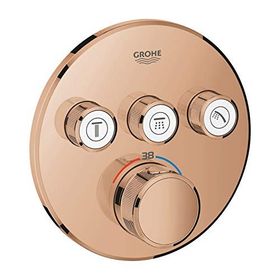 Grohe 29121DA0 Grohtherm Smart Control Üç Valfli Warm Sunset Ankastre Termostatik Duş Bataryası