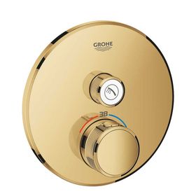 Grohe 29123000 Grohtherm Smartcontrol Tek Valfli Akış Kontrollü, Ankastre Termostatik Duş Bataryası
