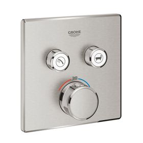 Grohe 29124DC0 Smartcontrol Çift Valfli Akış Kontrollü Ankastre Termostatik Duş Bataryası