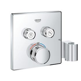 Grohe 29125000 Grohtherm Smartcontrol Çift Yönlü El Duş Çıkışlı Ankastre Termostatik Duş Bataryası