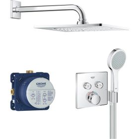 Grohe 29507KF0 Grohtherm Smartcontrol Hayalet Siyah Termostatik Ankastre Banyo Bataryası