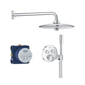 Grohe 29507KF0 Grohtherm Smartcontrol Hayalet Siyah Termostatik Ankastre Banyo Bataryası