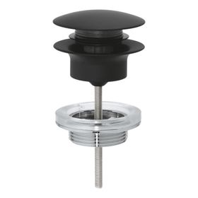 Grohe 29510KF0 Phantom Black Lavabo Sifon Bas Aç Tapa Takımı