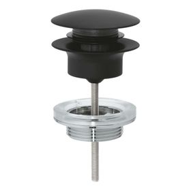 Grohe 29510KF0 Phantom Black Lavabo Sifon Bas Aç Tapa Takımı
