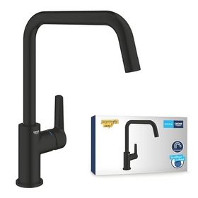 Grohe 304702430 Mat Siyah Start QuickFix Eviye Bataryası