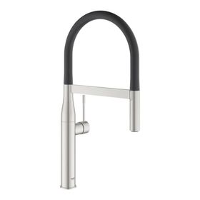 Grohe 30503DC0 Gri Spiralli 2 Fonk Essence Supersteel Eviye Bataryası